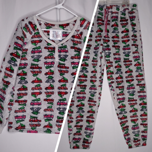 Muk luks fleece pajamas sale